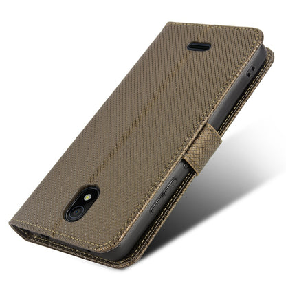 For Nokia C100 4G Diamond Texture Stand Wallet Phone Case PU Leather + TPU Full Protection Cover