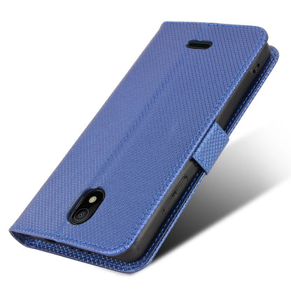 For Nokia C100 4G Diamond Texture Stand Wallet Phone Case PU Leather + TPU Full Protection Cover