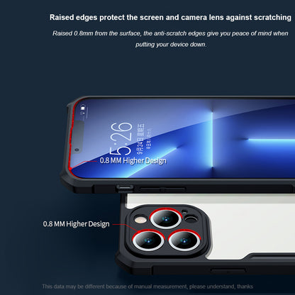 XUNDD For iPhone 13 Pro 6.1 inch Acrylic + TPU Phone Cover Anti-collision Airbag Corner Protective Case