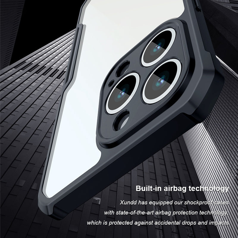 XUNDD For iPhone 13 Pro 6.1 inch Acrylic + TPU Phone Cover Anti-collision Airbag Corner Protective Case