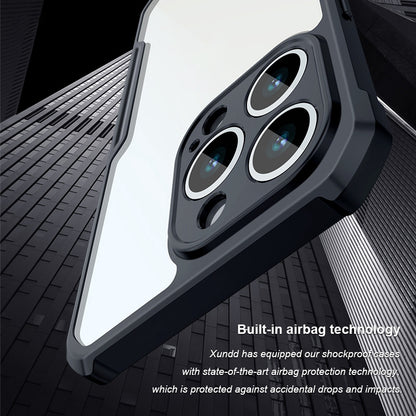 XUNDD For iPhone 13 Pro 6.1 inch Acrylic + TPU Phone Cover Anti-collision Airbag Corner Protective Case