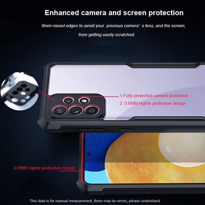 XUNDD for Samsung Galaxy A52 4G/5G/A52s 5G Shock Absorption Phone Cover Acrylic + TPU Protective Cell Phone Case with Airbag Design
