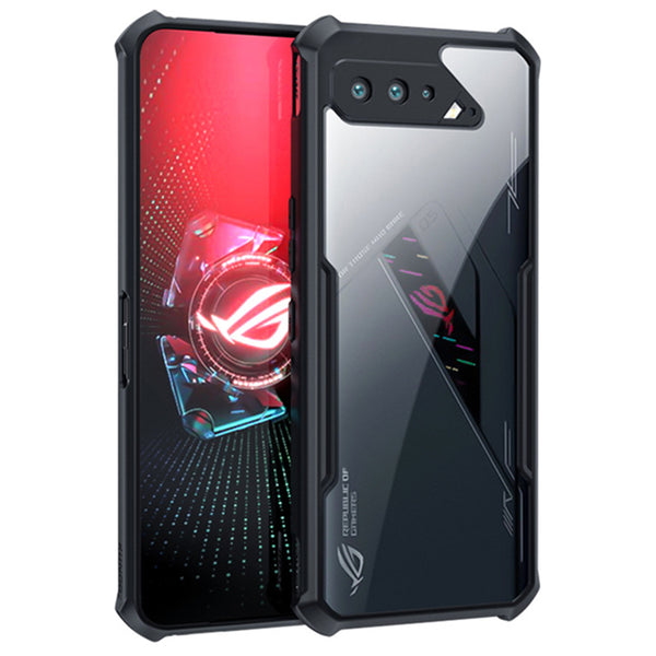 XUNDD for Asus ROG Phone 5/5s Anti-drop Phone Case Reinforced Four Corner Back Cover Acrylic + TPU Protective Shell