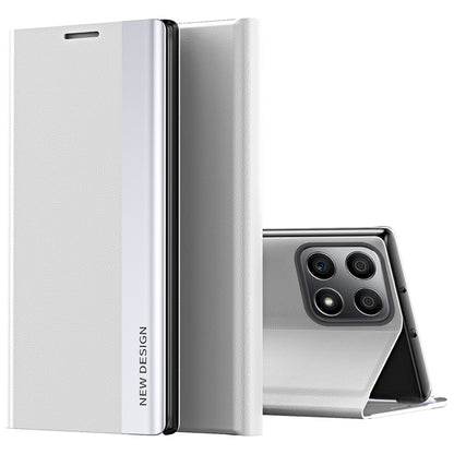 For Honor X8/X30i PU Leather Stand Function Case Fall Proof Magnetic Absorption Electroplating Cell Phone Cover