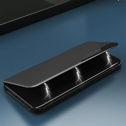For Honor X8/X30i Magnetic Auto Closing Phone Case Clear View Window Stand Feature Bump Proof Leather Protective Shell