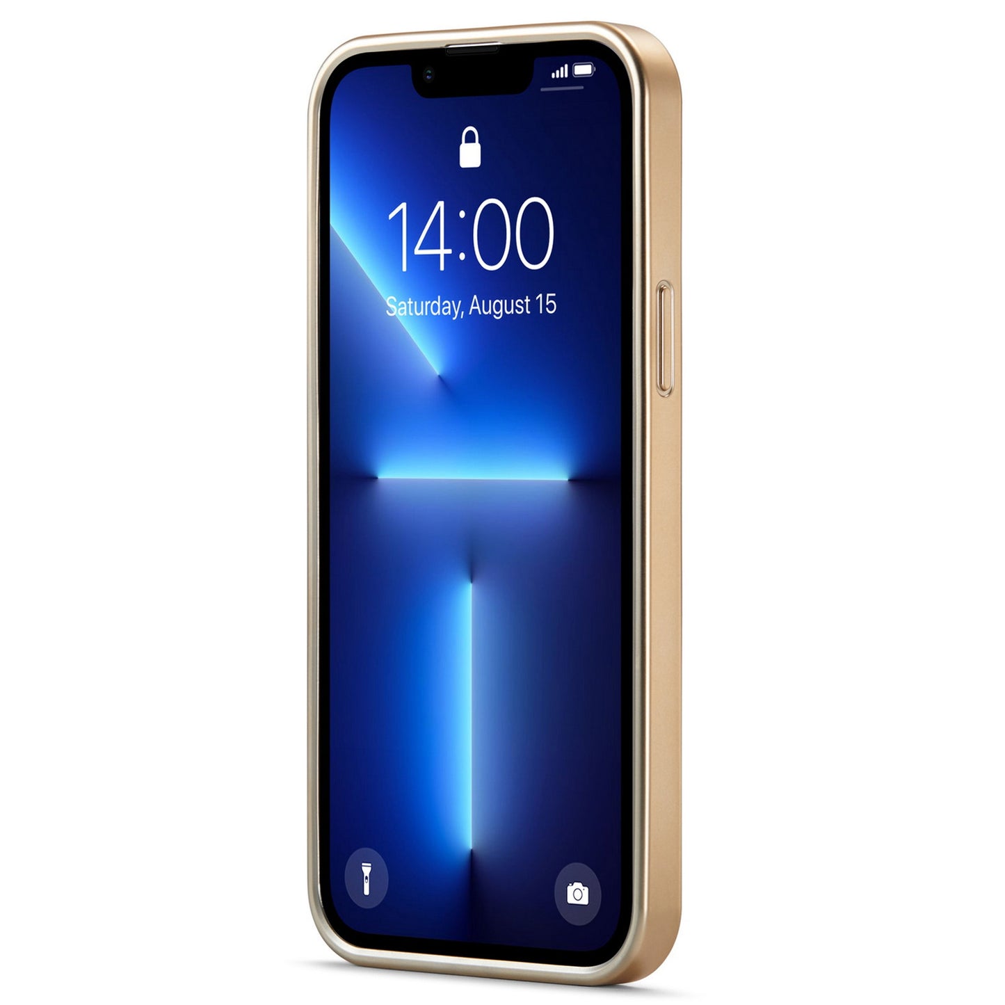 FIERRE SHANN for iPhone 13 Pro 6.1 inch Snake Texture Shock Absorbing PU Leather Coated PC Back Shell Electroplating Edge Mobile Phone Cover