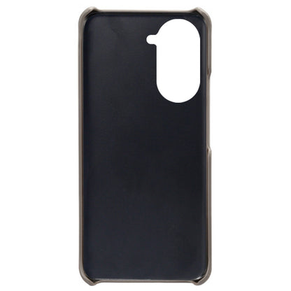 For Huawei nova 10 4G Anti-shock Dual Card Slots Holder Protective Case PU Leather Coated Hard PC Phone Shell