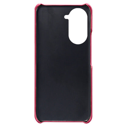 For Huawei nova 10 4G Anti-shock Dual Card Slots Holder Protective Case PU Leather Coated Hard PC Phone Shell