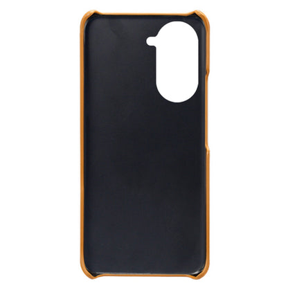For Huawei nova 10 Pro 4G Dual Card Slots Holder Well-protected Case PU Leather Coated Hard PC Anti-shock Phone Shell