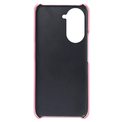 For Huawei nova 10 Pro 4G Dual Card Slots Holder Well-protected Case PU Leather Coated Hard PC Anti-shock Phone Shell