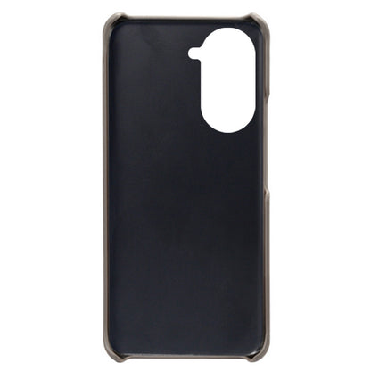 For Huawei nova 10 Pro 4G Dual Card Slots Holder Well-protected Case PU Leather Coated Hard PC Anti-shock Phone Shell
