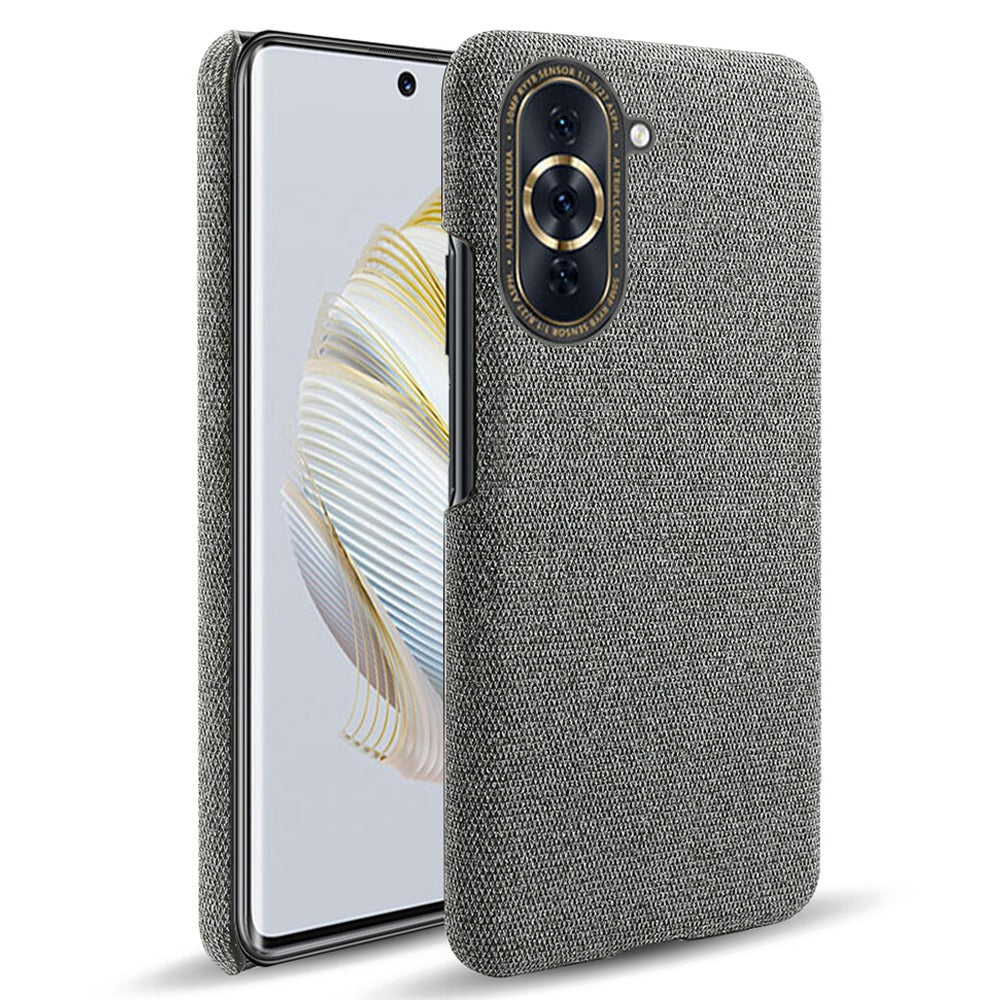 For Huawei nova 10 4G Lightweight Phone Case Solid Color Cloth Fabric Drop-proof Phone Cover