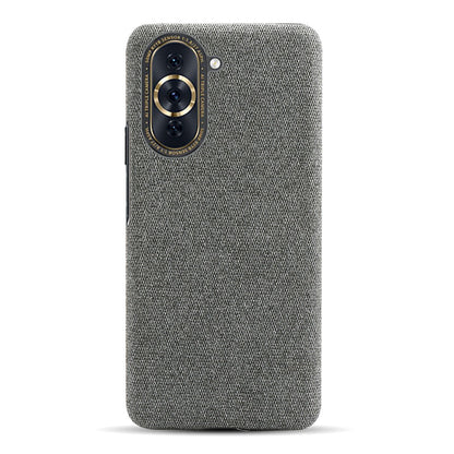 For Huawei nova 10 4G Lightweight Phone Case Solid Color Cloth Fabric Drop-proof Phone Cover