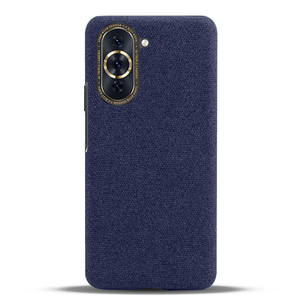 For Huawei nova 10 4G Lightweight Phone Case Solid Color Cloth Fabric Drop-proof Phone Cover