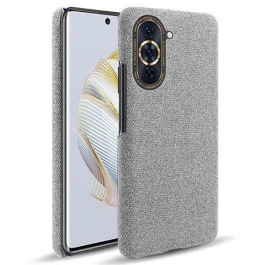 For Huawei nova 10 Pro 4G Solid Color Phone Case Scratch-resistant Cloth Texture Protective Cover