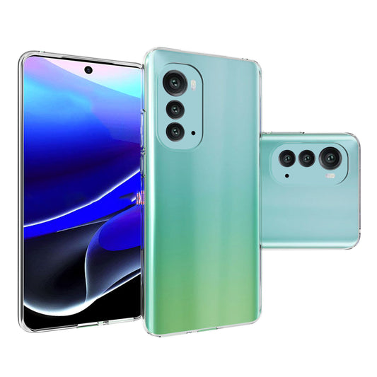 10Pcs / Pack For Motorola Edge (2022) 5G Drop Resistant Transparent TPU Phone Case Precise Cutouts Inner Watermark-Free Phone Cover