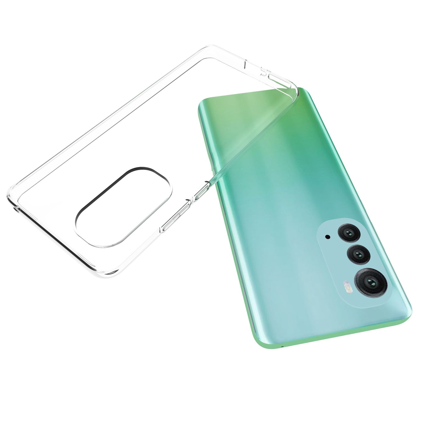 10Pcs / Pack For Motorola Edge (2022) 5G Drop Resistant Transparent TPU Phone Case Precise Cutouts Inner Watermark-Free Phone Cover