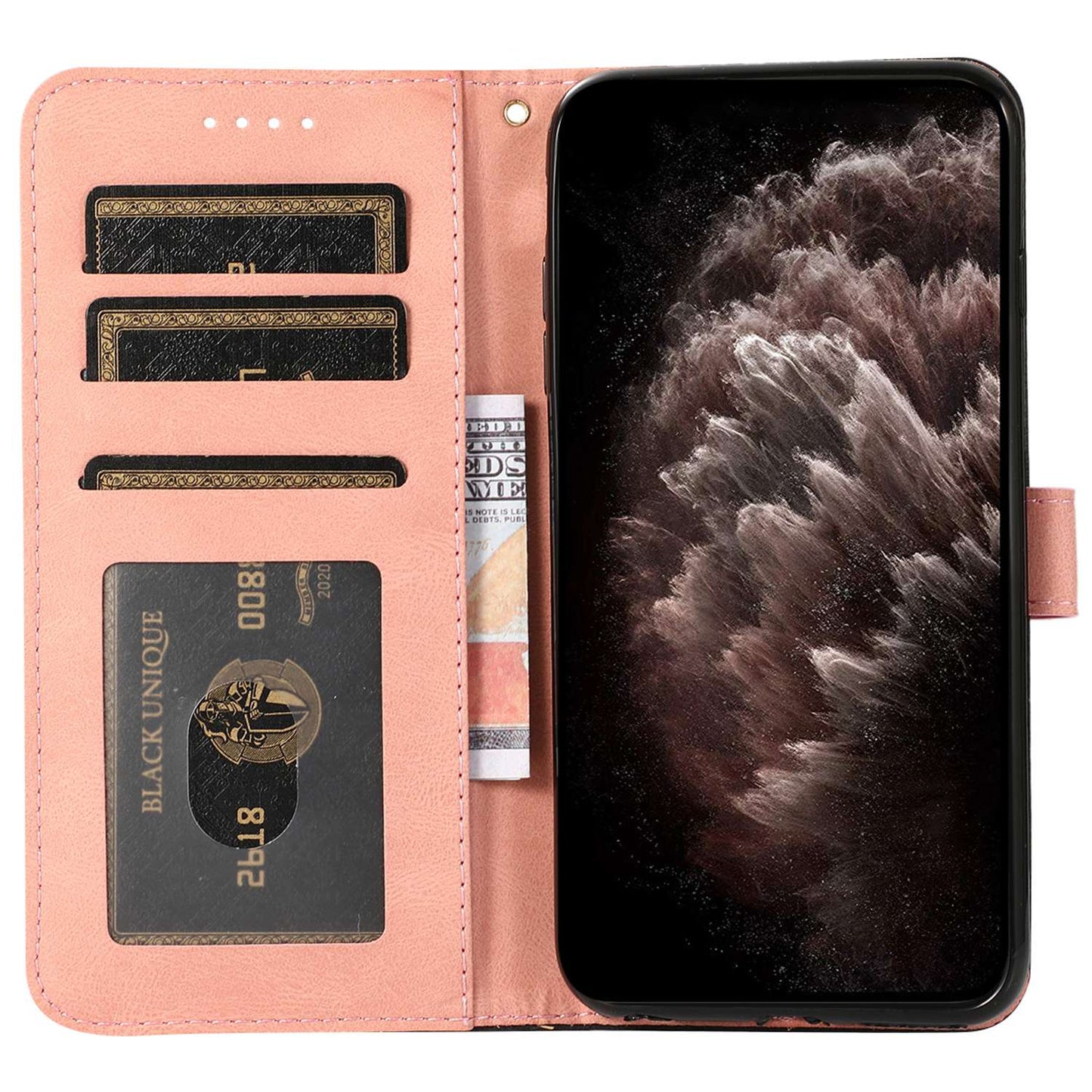 For Xiaomi Poco M4 Pro 4G Color Splicing Phone Full-protection Cover Flip Stand Wallet PU Leather Case with Wrist Strap