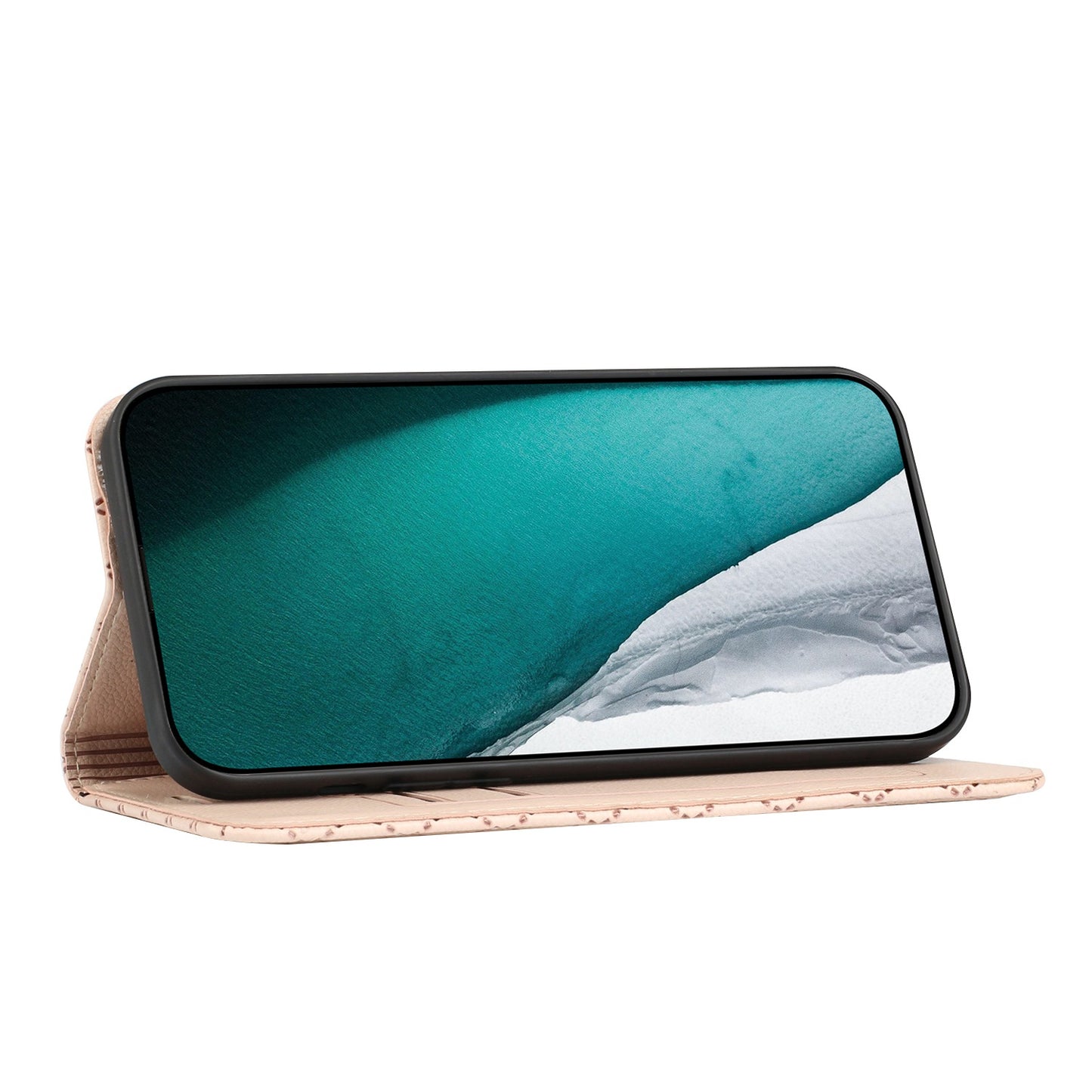 For Samsung Galaxy A52 4G / 5G / A52s 5G RFID Blocking Phone Case, Magnetic Auto-absorbed Litchi Texture PU Leather Bump Proof Rhombus Embossment Cellphone Cover with Stand Wallet