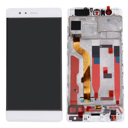 For Huawei P9 Grade C LCD Screen and Digitizer Assembly + Frame (without Logo)
