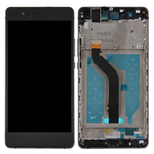 For Huawei P9 Lite (2016) Grade C LCD Screen and Digitizer Assembly + Frame (without Logo)