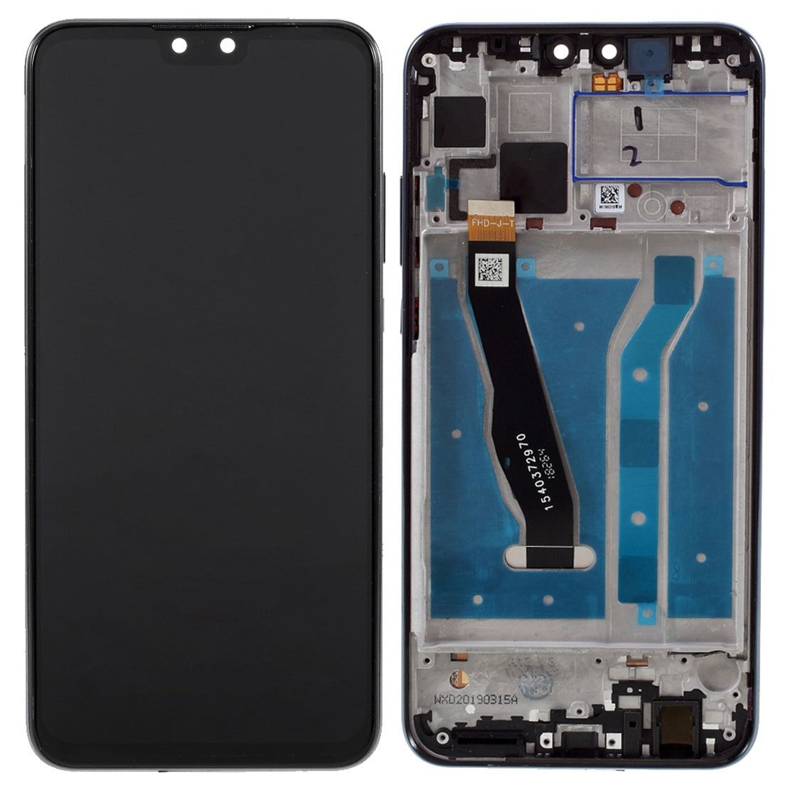 For Huawei Y9 (2019) / Enjoy 9 Plus Grade C LCD Screen and Digitizer Assembly + Frame Replacement Part (COG Technology) (without Logo)