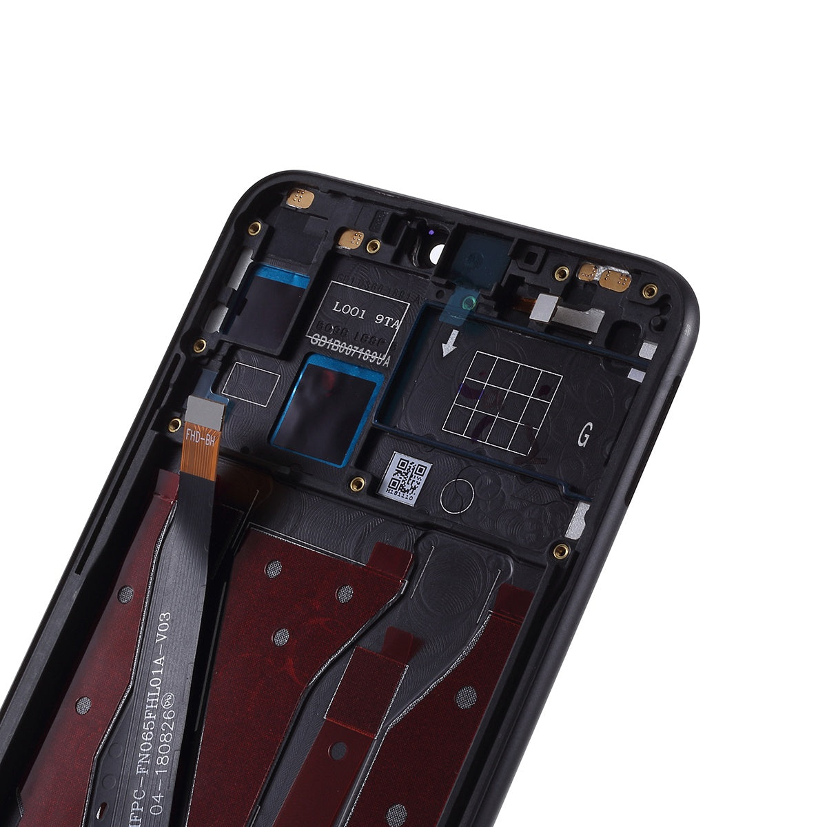 For Huawei Honor 8X Grade C LCD Screen and Digitizer Assembly + Frame Replacement Part (COG Technology) (without Logo)