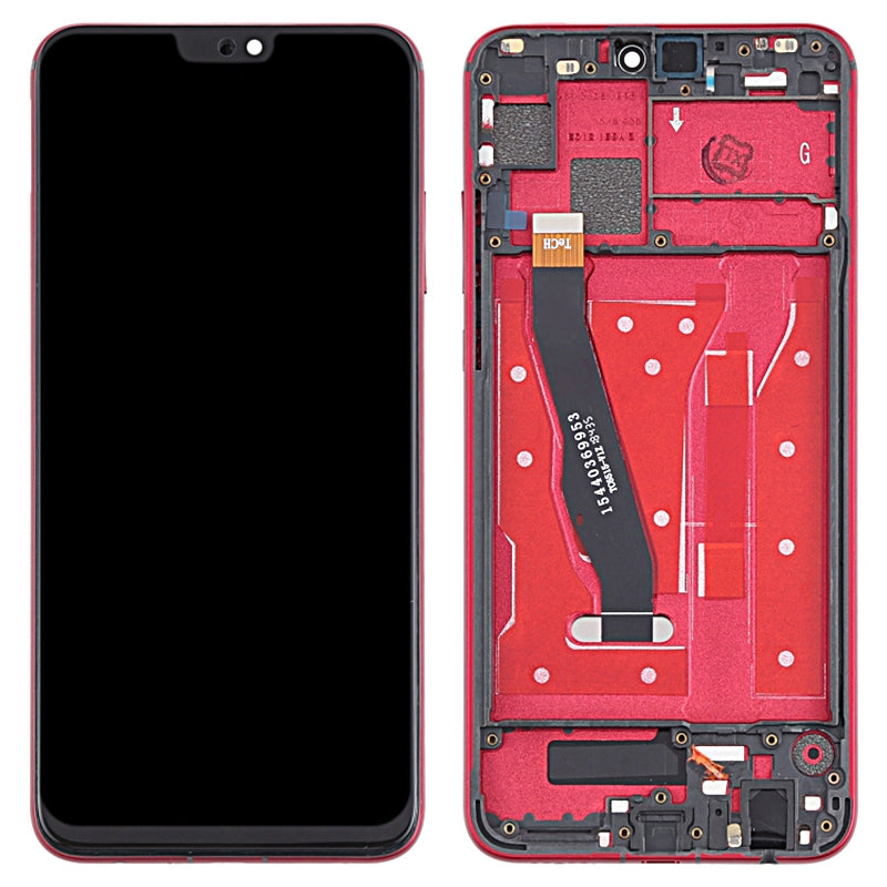 For Huawei Honor 8X Grade C LCD Screen and Digitizer Assembly + Frame Replacement Part (COG Technology) (without Logo)