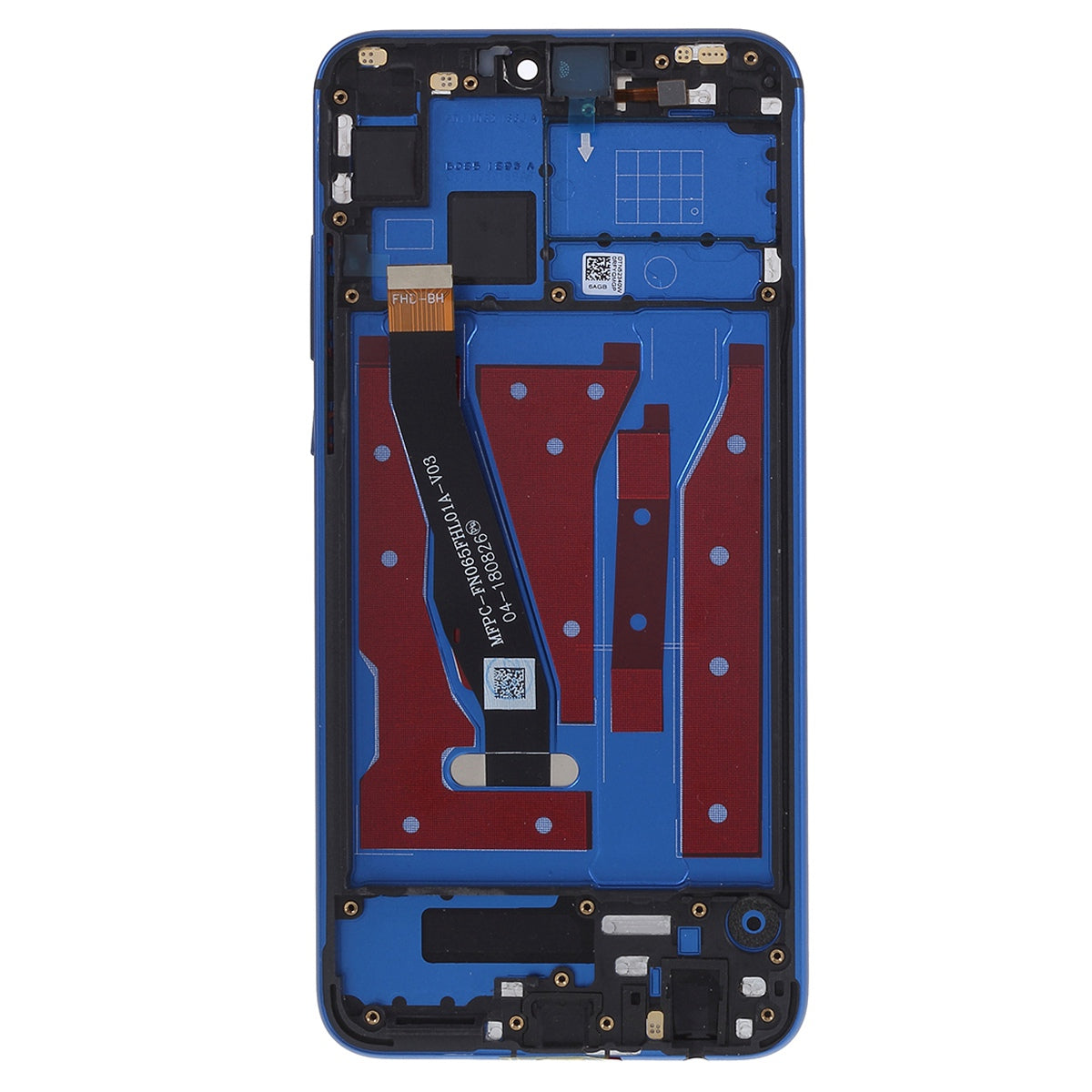 For Huawei Honor 8X Grade C LCD Screen and Digitizer Assembly + Frame Replacement Part (COG Technology) (without Logo)