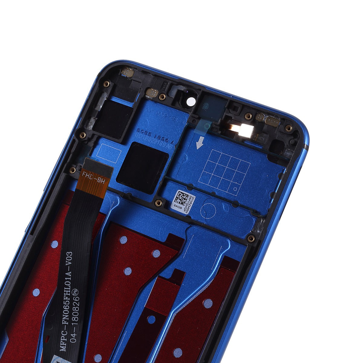 For Huawei Honor 8X Grade C LCD Screen and Digitizer Assembly + Frame Replacement Part (COG Technology) (without Logo)