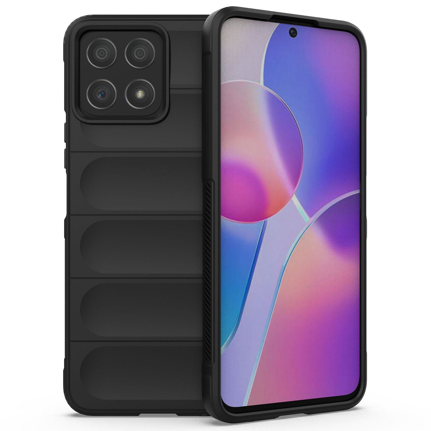 For Honor X8 / X30i Rugged Back Cover Anti-fall Protection Flexible TPU Phone Case