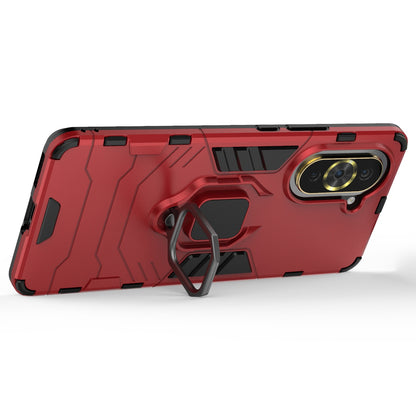 For Huawei nova 10 Pro 4G Ring Holder Kickstand Phone Case Well-protected PC + TPU Protective Cover