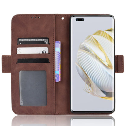 For Huawei nova 10 4G Multiple Card Slots Wallet Case PU Leather Stand Feature Magnetic Clasp Shockproof Shell