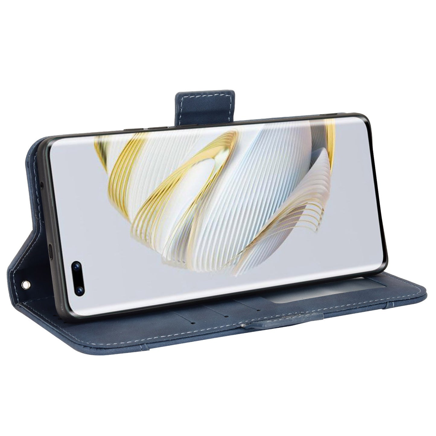 For Huawei nova 10 4G Multiple Card Slots Wallet Case PU Leather Stand Feature Magnetic Clasp Shockproof Shell