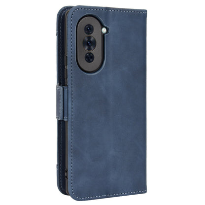 For Huawei nova 10 4G Multiple Card Slots Wallet Case PU Leather Stand Feature Magnetic Clasp Shockproof Shell
