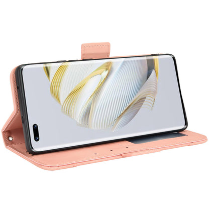 For Huawei nova 10 4G Multiple Card Slots Wallet Case PU Leather Stand Feature Magnetic Clasp Shockproof Shell