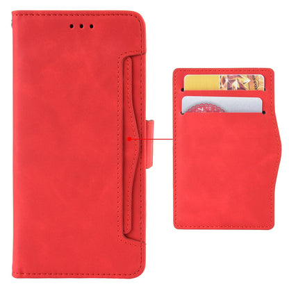 For Huawei nova 10 4G Multiple Card Slots Wallet Case PU Leather Stand Feature Magnetic Clasp Shockproof Shell