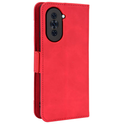For Huawei nova 10 4G Multiple Card Slots Wallet Case PU Leather Stand Feature Magnetic Clasp Shockproof Shell