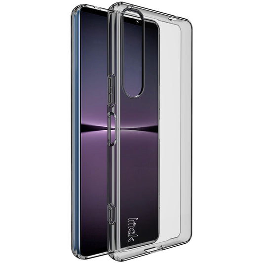IMAK UX-5 Series for Sony Xperia 1 IV 5G Soft TPU Shock Absorption Protective Phone Case Raised Bezel Design Scratch Resistant Phone Covering Shell