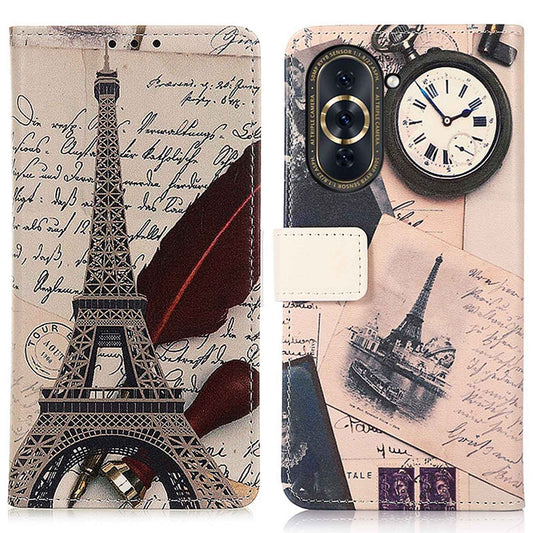 For Huawei nova 10 Pro 4G PU Leather Wallet Stand Case Pattern Printing Magnetic Closure Cover