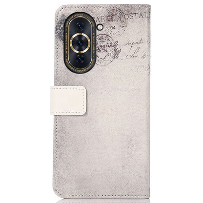 For Huawei nova 10 Pro 4G PU Leather Wallet Stand Case Pattern Printing Magnetic Closure Cover