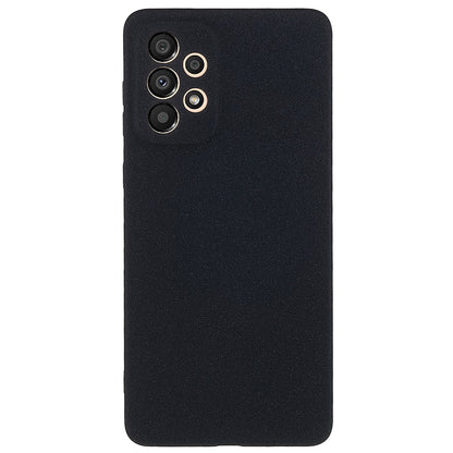 For Samsung Galaxy A73 5G Double-Sided Matte Soft TPU Phone Cover Anti-fingerprint Anti-scratch Back Case