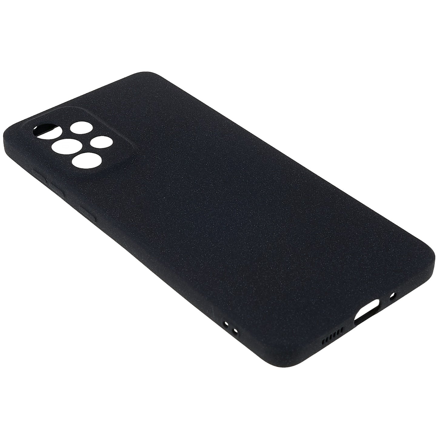 For Samsung Galaxy A73 5G Double-Sided Matte Soft TPU Phone Cover Anti-fingerprint Anti-scratch Back Case