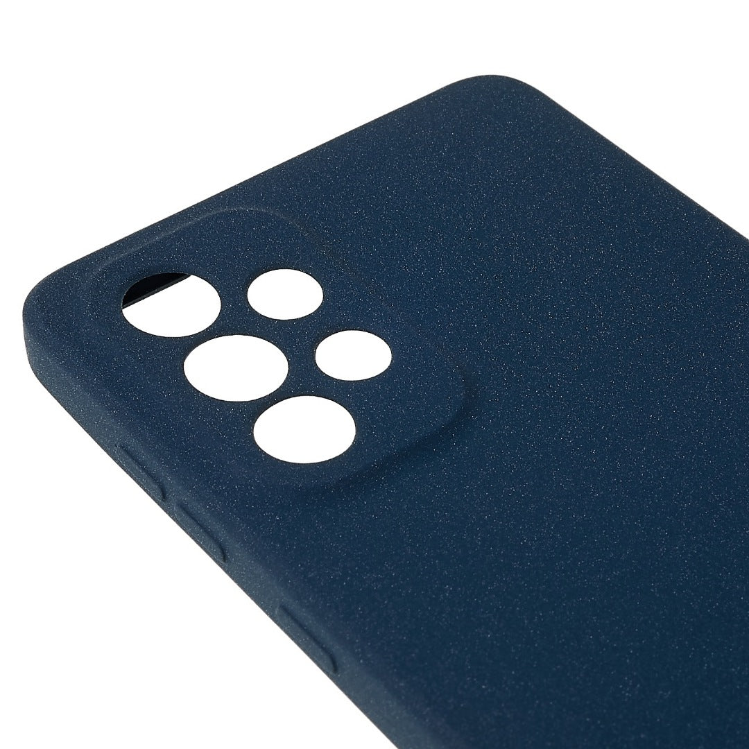 For Samsung Galaxy A73 5G Double-Sided Matte Soft TPU Phone Cover Anti-fingerprint Anti-scratch Back Case