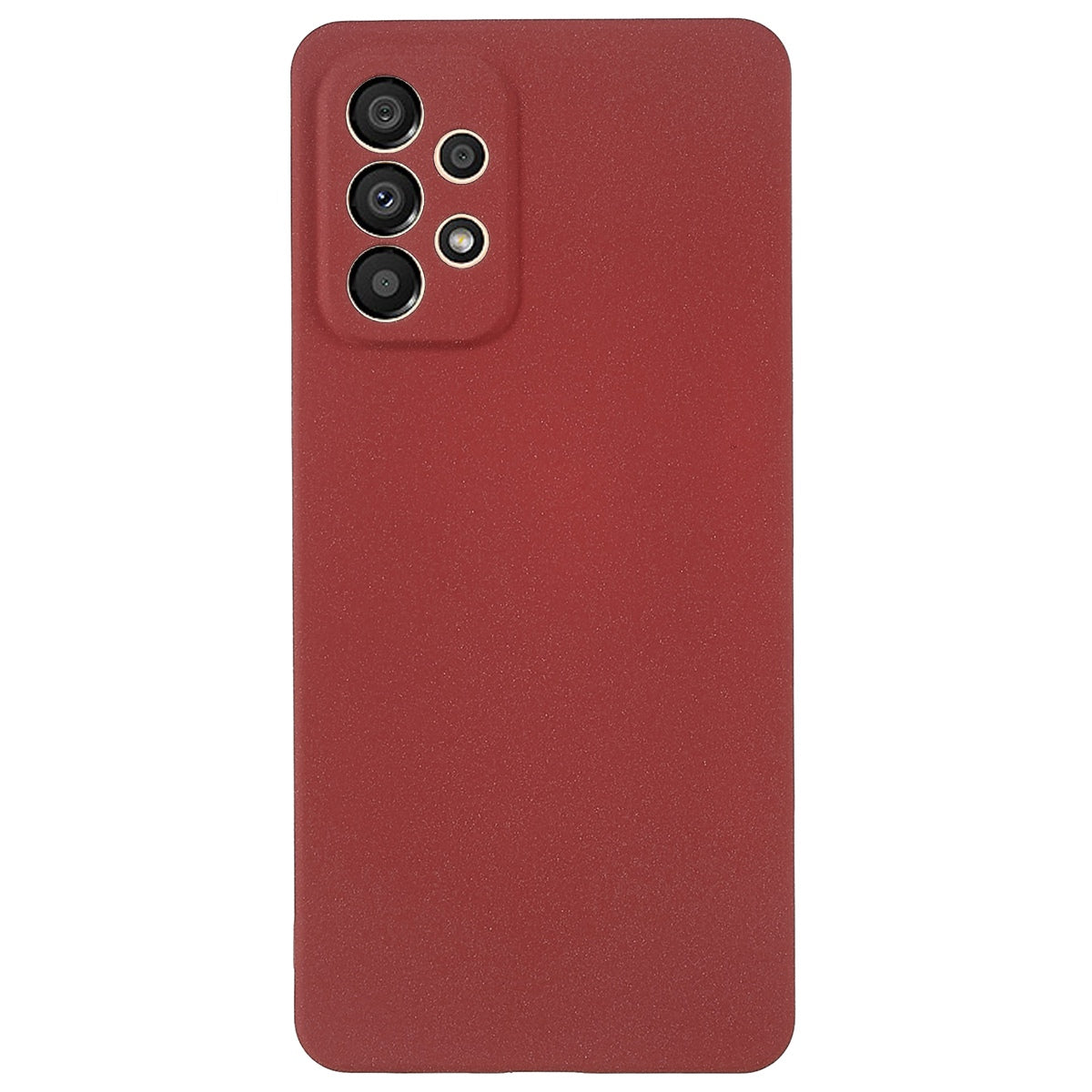 For Samsung Galaxy A73 5G Double-Sided Matte Soft TPU Phone Cover Anti-fingerprint Anti-scratch Back Case