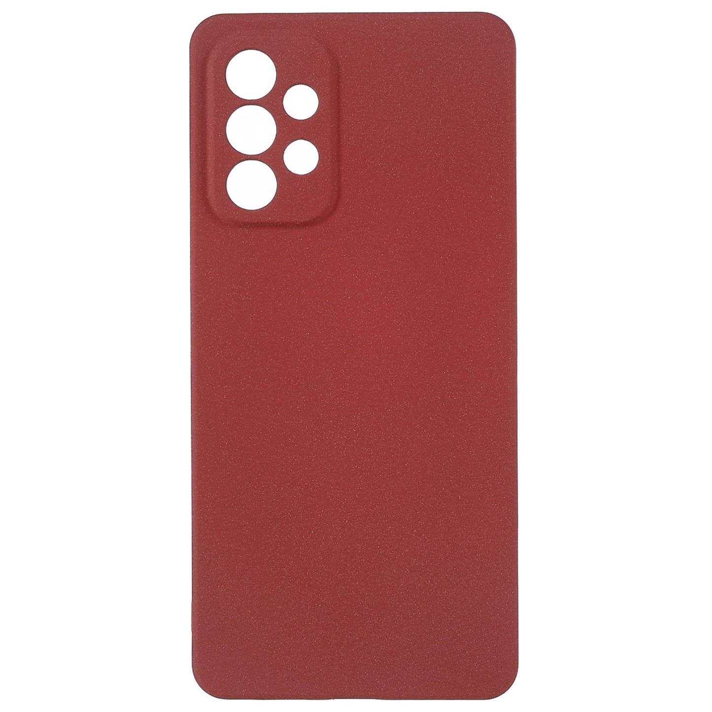 For Samsung Galaxy A73 5G Double-Sided Matte Soft TPU Phone Cover Anti-fingerprint Anti-scratch Back Case