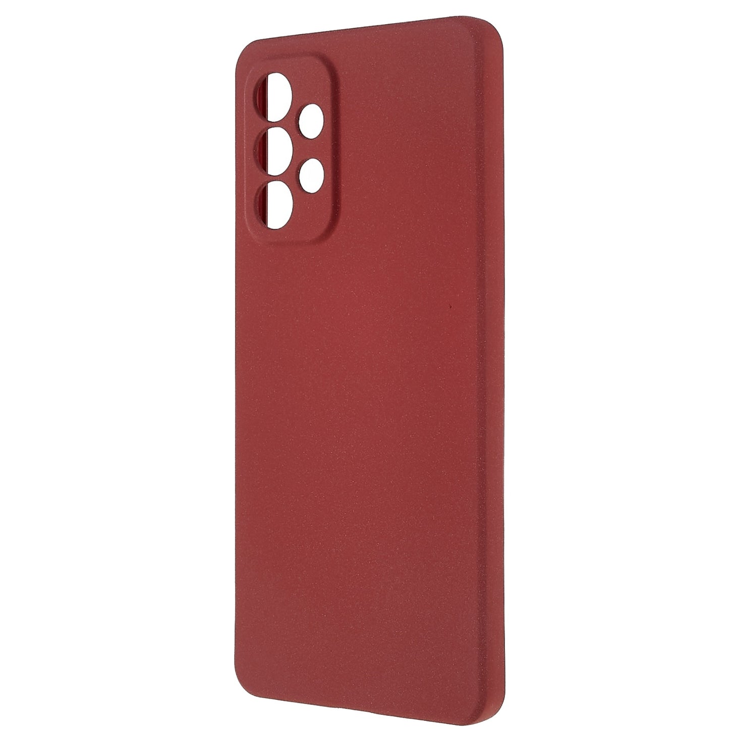 For Samsung Galaxy A73 5G Double-Sided Matte Soft TPU Phone Cover Anti-fingerprint Anti-scratch Back Case