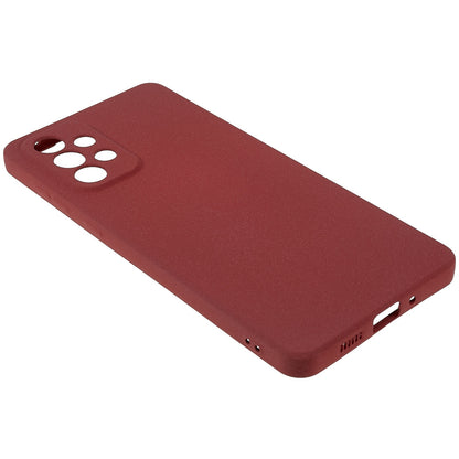 For Samsung Galaxy A73 5G Double-Sided Matte Soft TPU Phone Cover Anti-fingerprint Anti-scratch Back Case