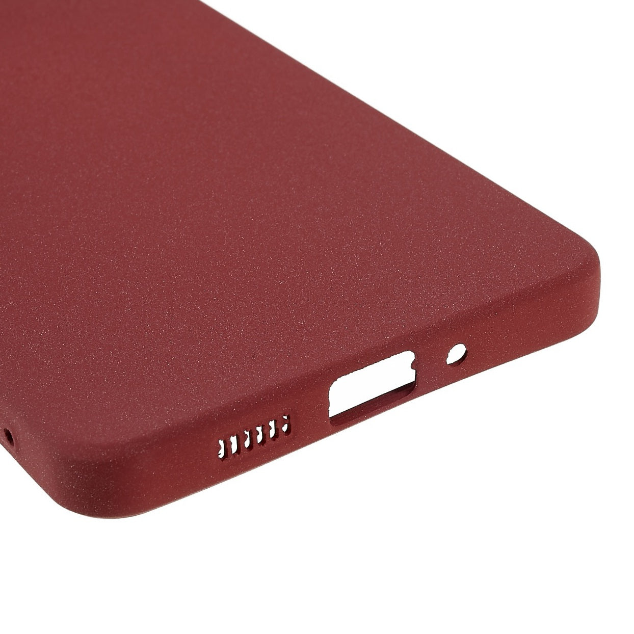For Samsung Galaxy A73 5G Double-Sided Matte Soft TPU Phone Cover Anti-fingerprint Anti-scratch Back Case