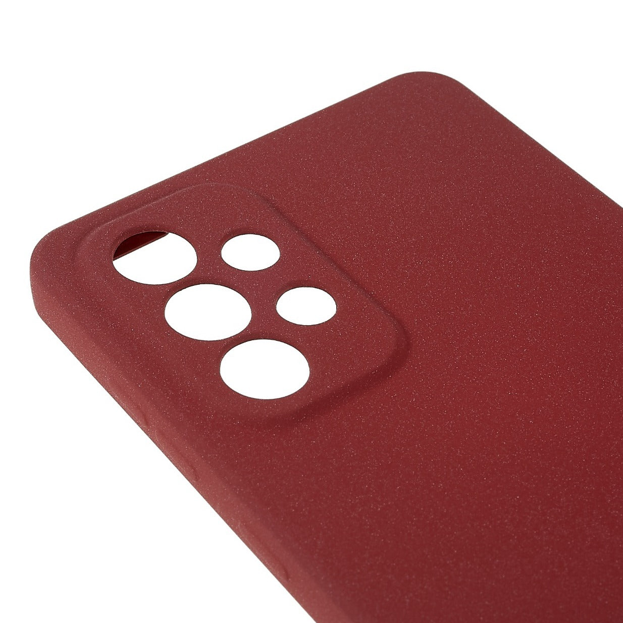 For Samsung Galaxy A73 5G Double-Sided Matte Soft TPU Phone Cover Anti-fingerprint Anti-scratch Back Case